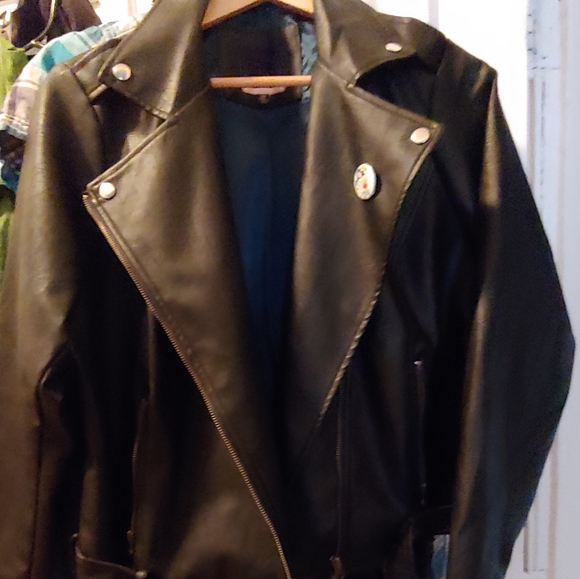 Gear Me Out Moto Jacket (Faux-Leather) - Picture 3 of 4